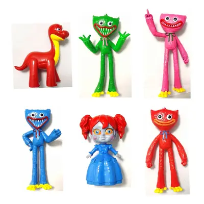 6Pcs Poppy Playtime Action Game Figure Toy Collectible Gift