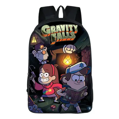 (#10) Cartoon Gravity Falls Backpack School Bag Rucksack