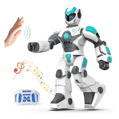 Control Robot for Kids Extra Large, 15.4" Programmable RC Robot Toy Gesture Sensing & Voice Cont