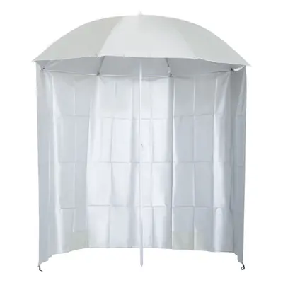 Outsunny 2.2M Outdoor Parasol Fishing Umbrella Beach Sun Shelter w/ Carry Bag