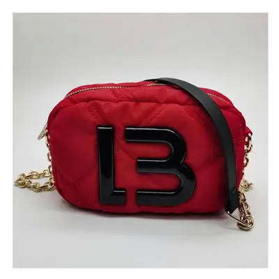 (red) Spanish Light Luxury Foreign Trade Bimba Y Lola Cushion Nylon Crossbody Chain Bag Simple W