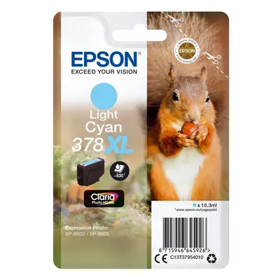 Epson C13T37954020 Singlepack Light Cyan 378XL C13T37954020