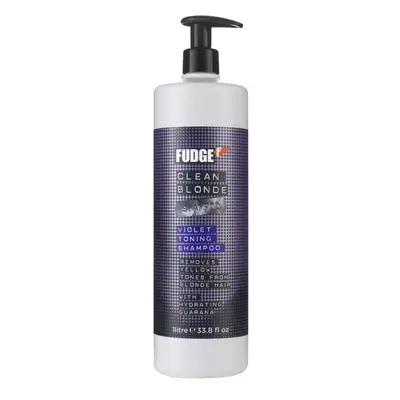 Fudge Clean Blonde Violet Toning Shampoo for Unisex 33.8 fl.oz.