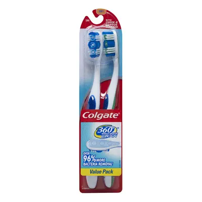 Colgate Degree Adult Full Head Soft Twin Pack Toothbrush (2 Pac