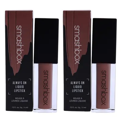 SmashBox Always On Liquid Lipstick - Fair Game - Pack of for Women 0.13 oz Lipstick