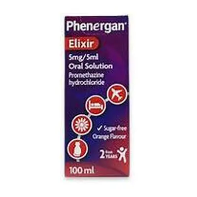 Phenergan Elixir 5mg/5mL Oral Solution