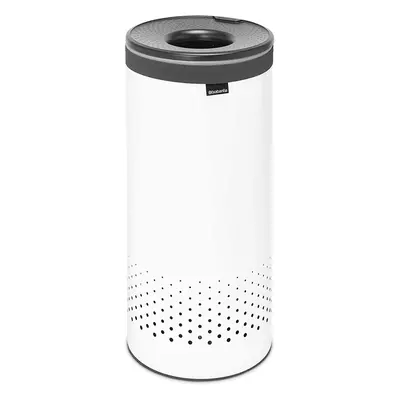 Brabantia Laundry Bin, White, 35L