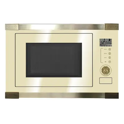 Kaiser Art Deco Built In 900W Mutli-Functional Microwave Oven - Ivory