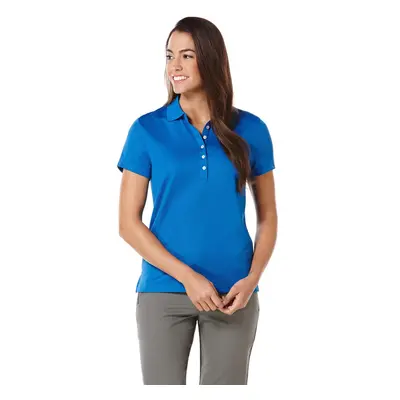 Callaway Women's Short Sleeve Ottoman Performance Golf Polo With Sun P