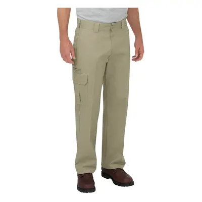 Dickies mens Relaxed Straight Flex Cargo work utility pants Desert Sa