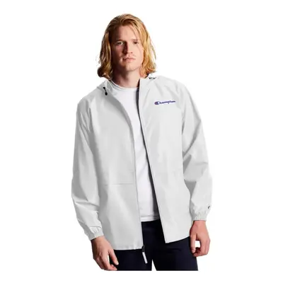 Champion Stadium Full-Zip Wind Water Resistant Jacket for Men Whit