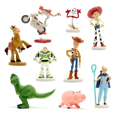 Disney Store Toy Story Deluxe Figurine 9pce Playset - Pixar Toy