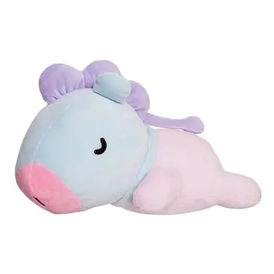 61445 AURORA-BT21 Official Merchandise, MANG Baby Mini Pillow Cushion, Soft Toy, Blue & Purple