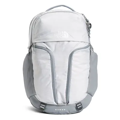 THE NORTH FACE Women's Surge Commuter Laptop Backpack TNF White Metallic M?lange/Mid Grey One Si