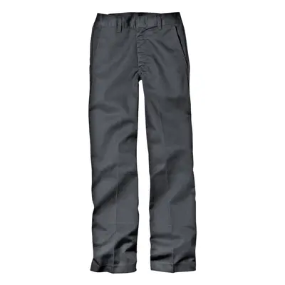 Dickies Big Boys' Classic Flat Front Pant Charcoal Regular