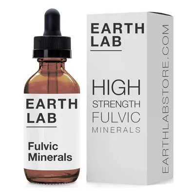 Earth Lab Fulvic Mineral Concentrate. High Strength Fulvic Acid, Humic Acid & Trace Minerals (50