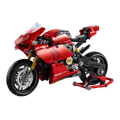 V4 R Motorbike, Collectible Superbike Display Model Building Kit With Gearbox And Working Suspen