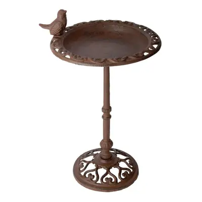 Esschert Design Bird Bath Garden Stand Decor Ornament 22.5x22.5x38.5 cm FB165