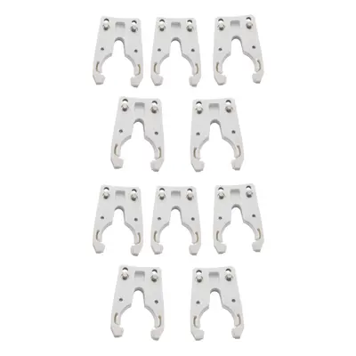 10PCS/Lot ISO30 Tool Holder Clamp Iron+ABS Proof Rubber Claw