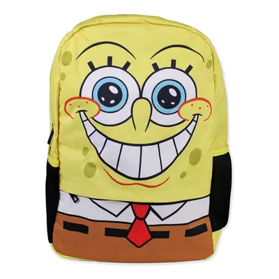 SpongeBob SquarePants Sponge Bob Square Pants Grinning Character Small Backpack Bag for Adults