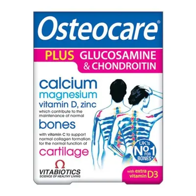 Vitabiotics Osteocare Plus Glucosamine & Chondroitin Tablets - Joint Health Support Formula