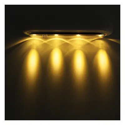 (2 x 50cm interface + EU Plug, Warm White) LED Cabinet Light Wireless Hand Sweep Closet Lamp Inf