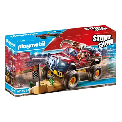 Playmobil Stunt Show Bull Horn Monster Truck