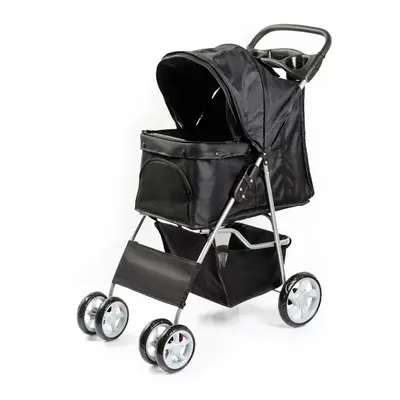 Pet Stroller Dog Cat Puppy Pram Pushchair Cart Buggy Carrier