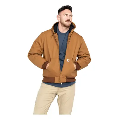 Carhartt mens Loose Fit Firm Duck Insulated Flannel-lined Active Jacke