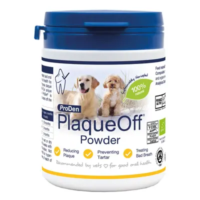 ProDen PlaqueOff Powder 180g | For Dogs and Cats |Bad Breath, Plaque, Tartar