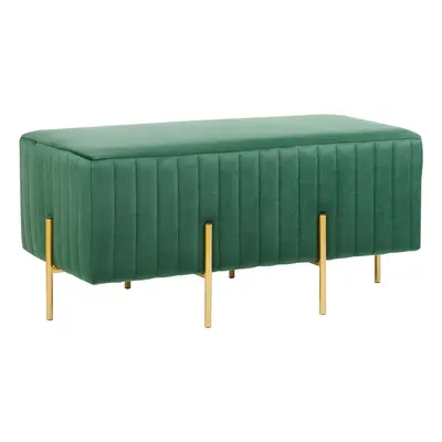 Velvet Bench Green DAYTON