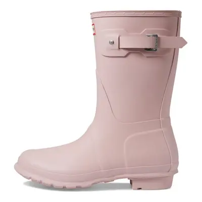 Hunter Original Women's Short Waterproof Rain Boots (Faded Rose US Si