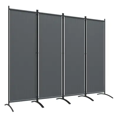 Outsunny Panel Folding Room Divider,Portable Privacy Panel for Garden