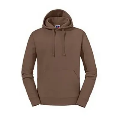 (S, Mocha) Russell Mens Authentic Hoodie