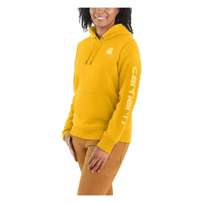 Carhartt Women's Relaxed Fit Midweight Logo Sleeve Graphic Sweatshirt