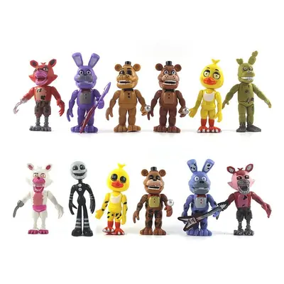 18PCS FNAF Five Nights At Freddy's Action Figures Game Toys Fans Collection