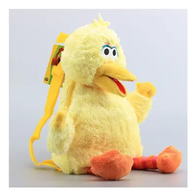 (Big Bird) Sesame Street Plush Backpack Doll Toy School Bags