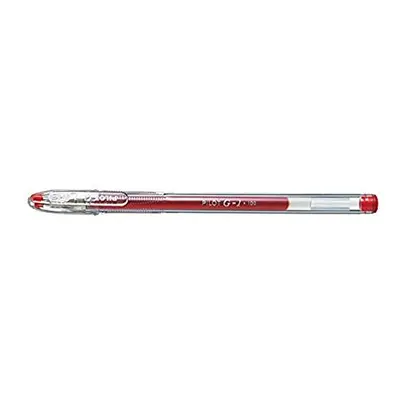 Pilot G105 Gel Ink Rollerball Pen with 0.5 mm Tip - Red (Pack of 12)