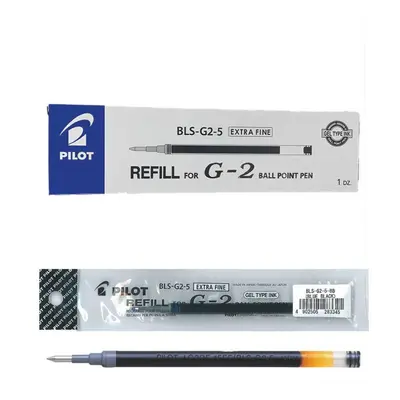 Pilot Refill for G205/B2P Gel 0.5 mm (Box of 12) - Black