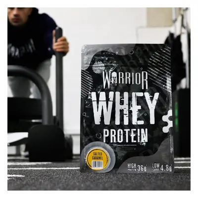 1kg Warrior 100% Whey Protein Powder Muscle Mass Gainer Shake Salted Caramel