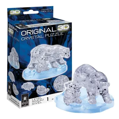 BePuzzled | Polar Bear Original 3D Crystal Puzzle Ages and Up