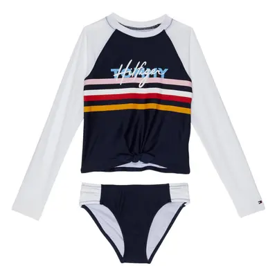 Tommy Hilfiger Girls' One-Piece and Bikini Swimsuits with UPF 50+ Sun