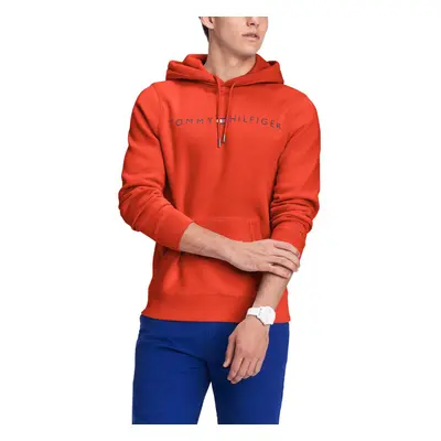 Tommy Hilfiger mens Hoodie Hooded Sweatshirt Red Medium US