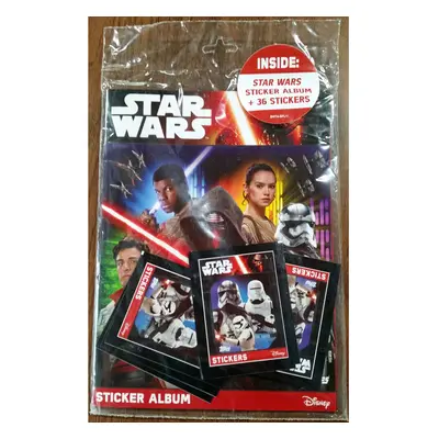 Star Wars the Force Awakens Sticker Album with Stickers