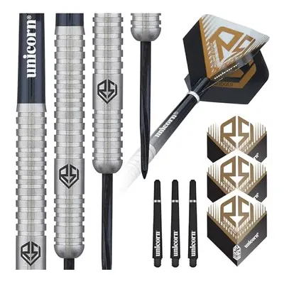 Darts Set | Ross 'Smudger' Smith | 90% Natural Tungsten Barrels with Laser Etched RS & U Logo Ha