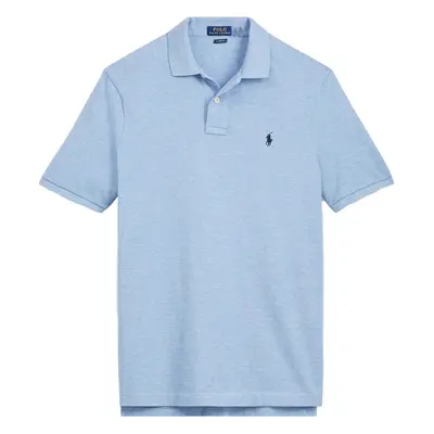 Polo Ralph Lauren Classic Fit Mesh Pony Logo Polo Shirt (L JamicaBlue