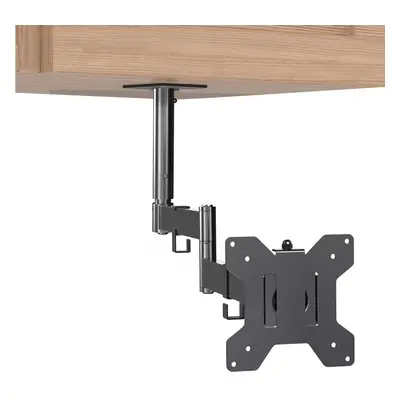 VIVO Under Cabinet Articulating to inch Single Monitor and Small TV Mount Height Adjustable Long