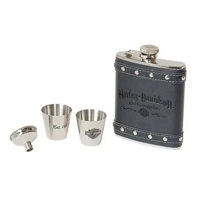 Harley-Davidson Motorcycle Flask gift Set HDL-18505