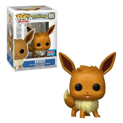 Funko POP! Animation: Pokemon - Eevee (Diamond Glitter Collection) Fall Convention Exclusive - S