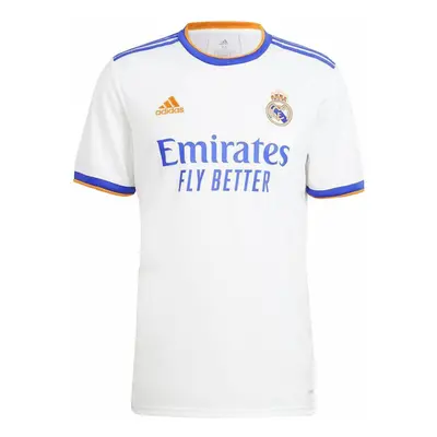 adidas Youth Real Madrid Home Soccer Jersey (X-Small) White